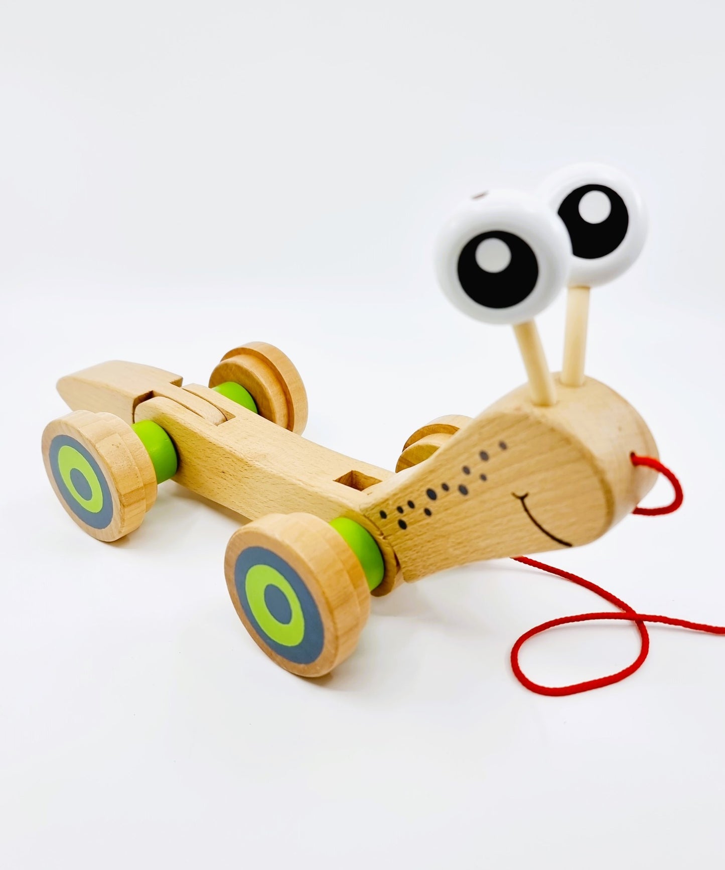 Escargot à tirer avec ces formes à emboîter