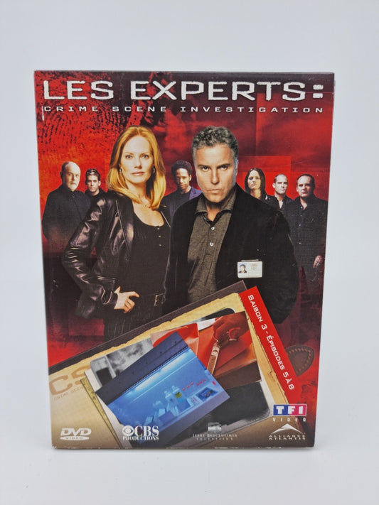 DVD - Les Experts, CRIME SCENE INVESTIGATION - Saison 3 épisodes 5 à 8