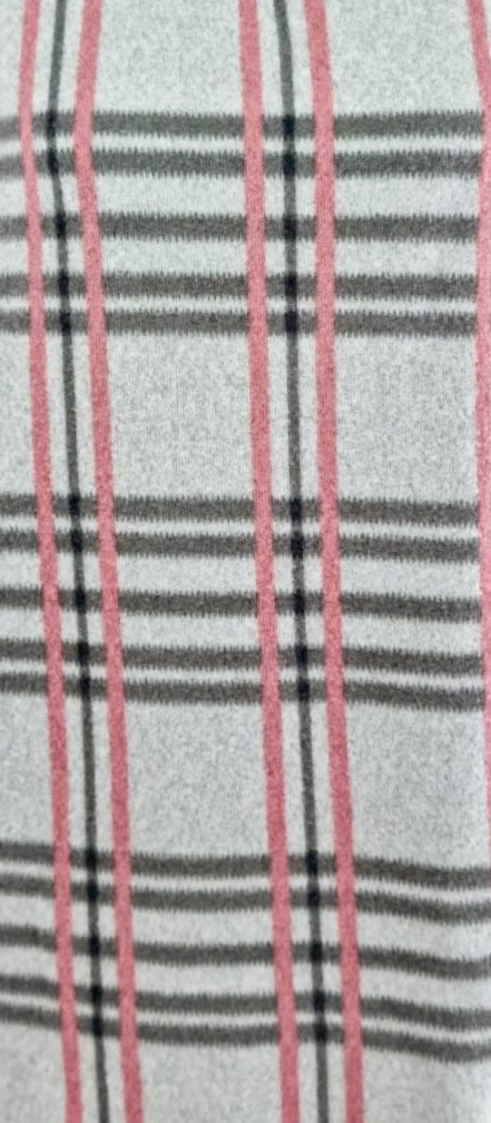 Pullover polaire à carreaux (SIZE : XL)