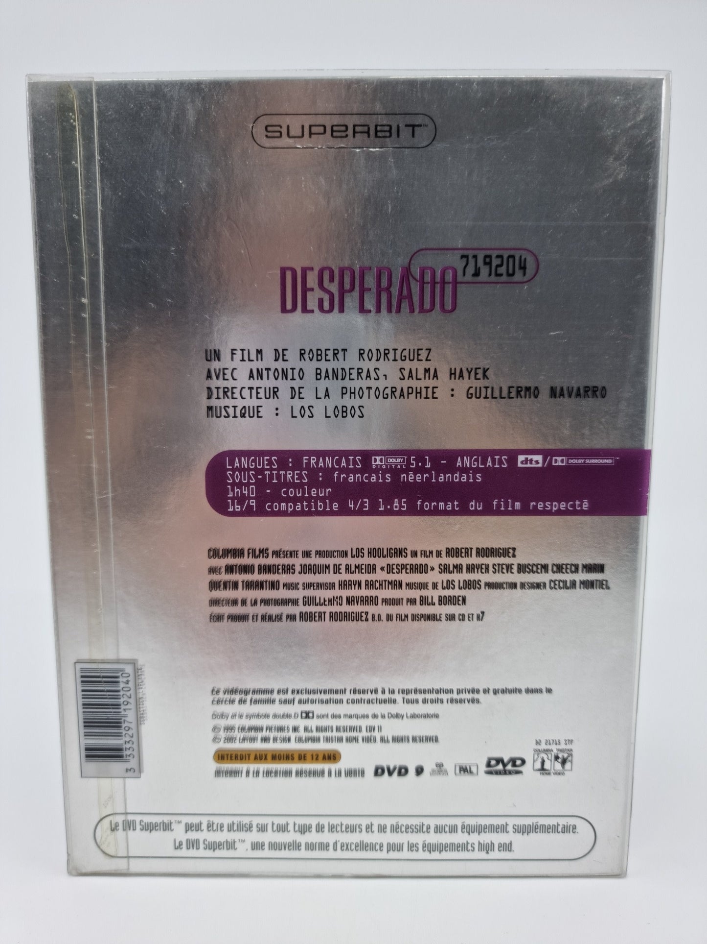 SUPERBIT 4 DVD : 1. The Patrio – 2. Dracula – 3. Desperado – 4. Vertical Limit