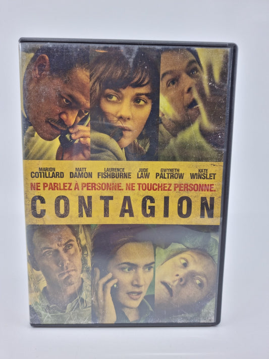 DVD - Contagion, ne parlez à personne. Ne touchez personne.