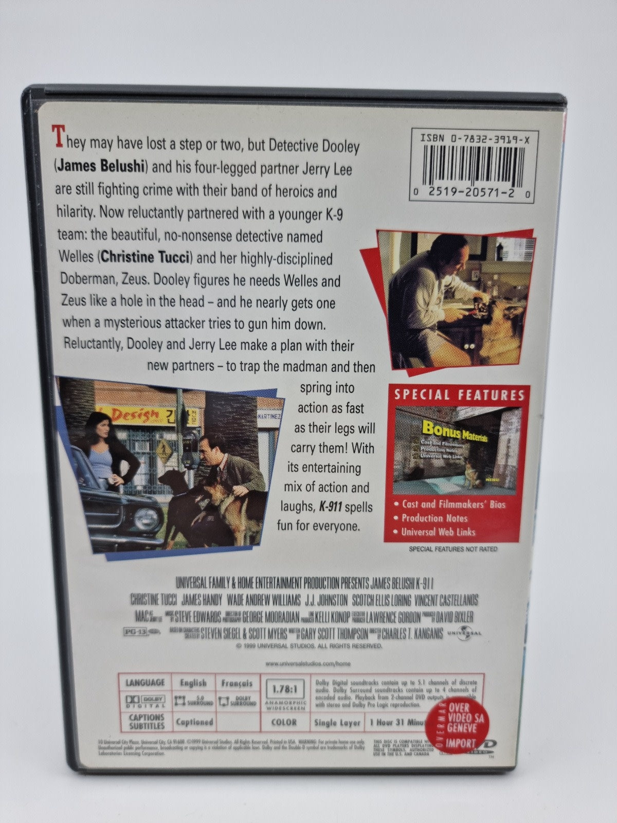 DVD - K-911, Chien de flic 2