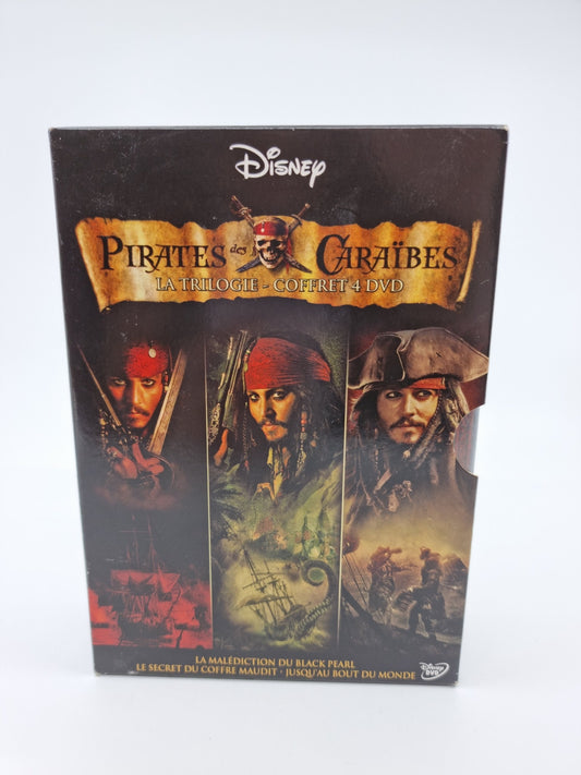 DVD - Trilogie Pirates des Caraïbes – Coffret 4 DVD 1-3 + bonus
