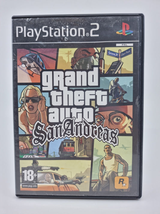 PlayStation 2 – GTA Grand Theft Auto San Andreas