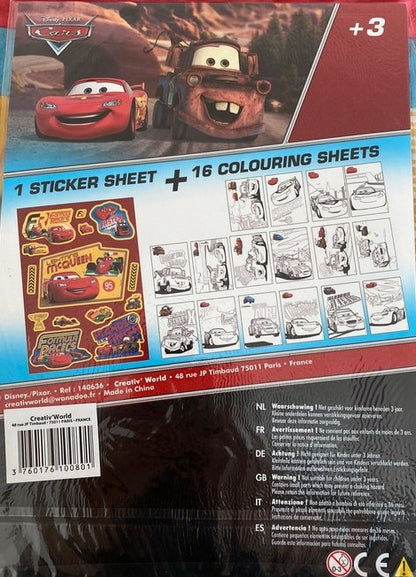 Livre à colorier & stickers - Buddies to the finish