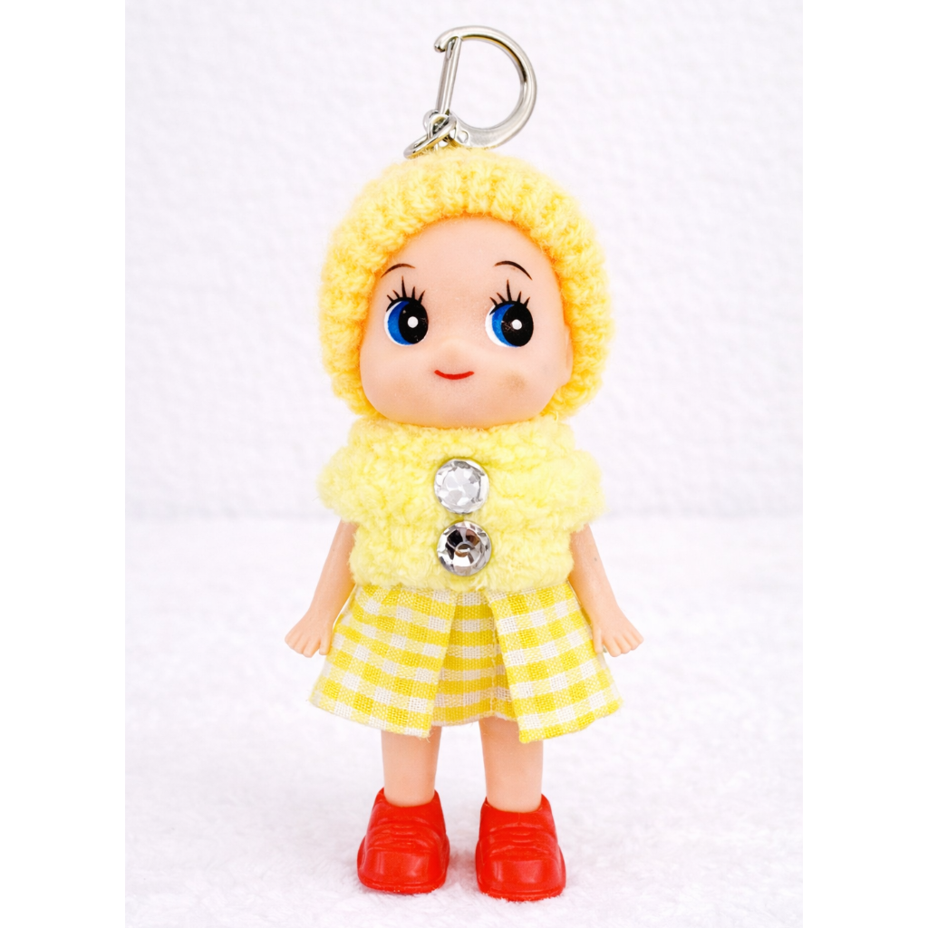 Porte-clés dolls - Yellow