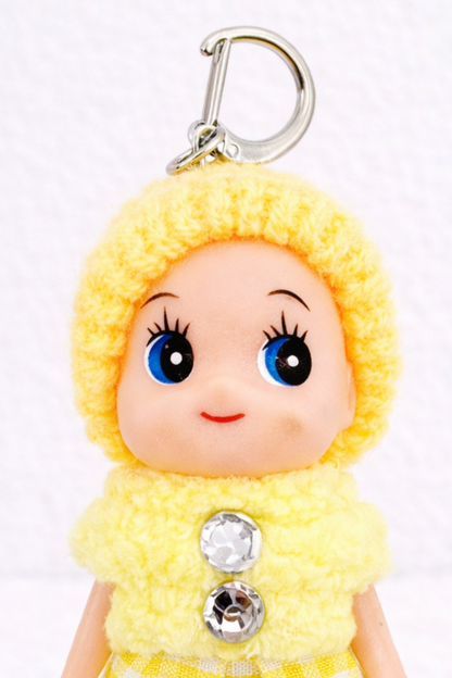 Porte-clés dolls - Yellow