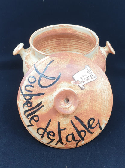 Poubelle de table - Grès de Vallauris