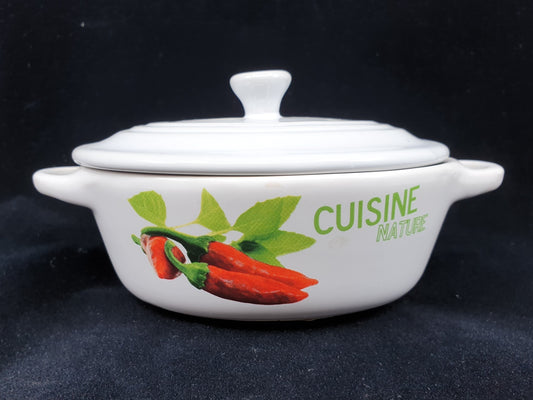 Cassolette avec couvercle - piments