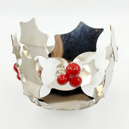 Bougeoir - Branche de houx