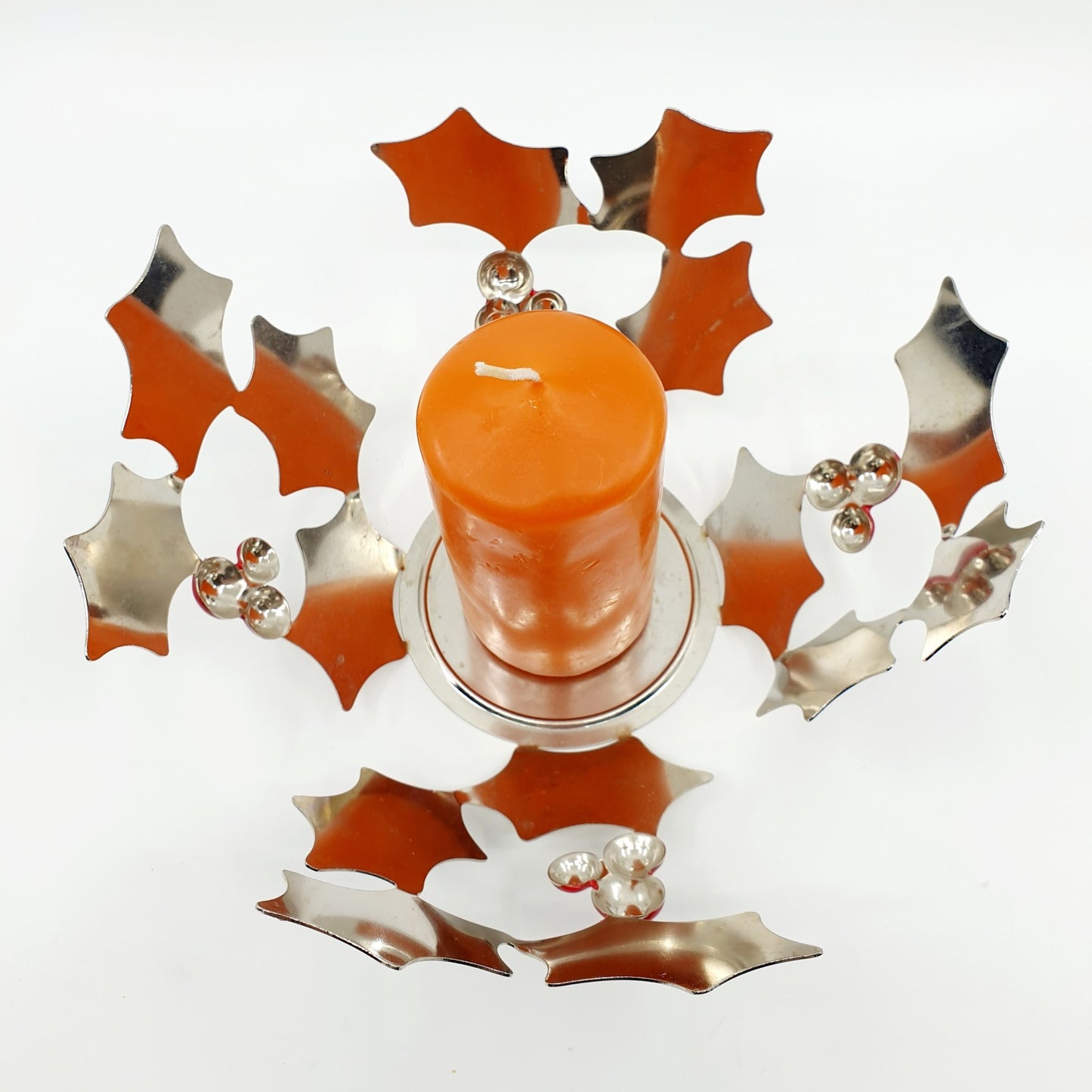 Bougeoir - Branche de houx