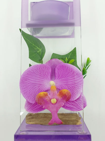 Bougeoir - Orchidée
