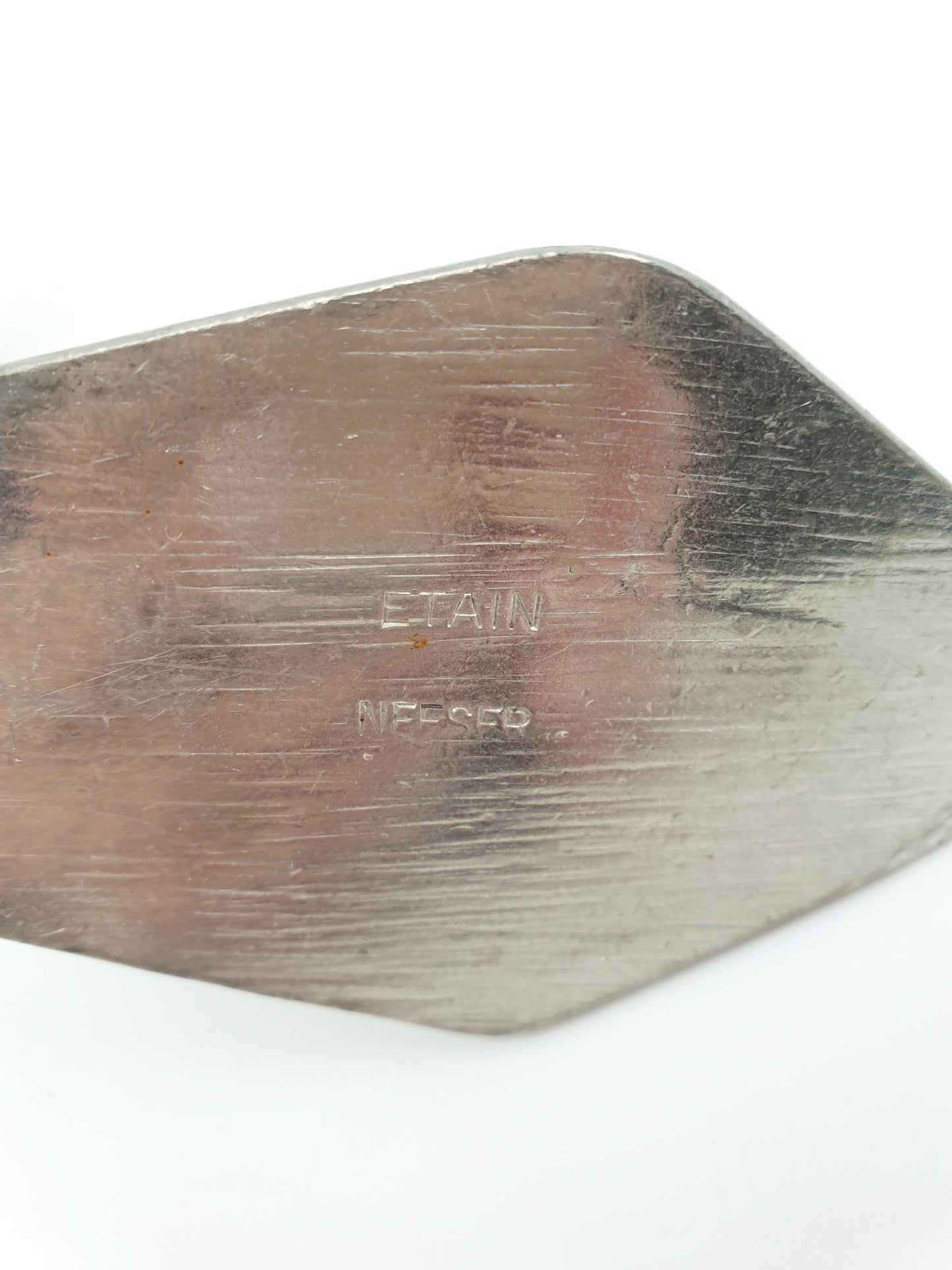 Chandelier en étain (2 pièces)