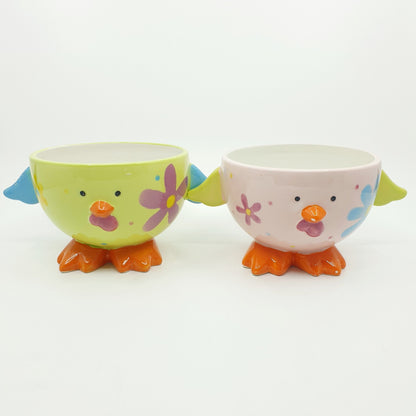 Bol poussin 3D (2 pièces)