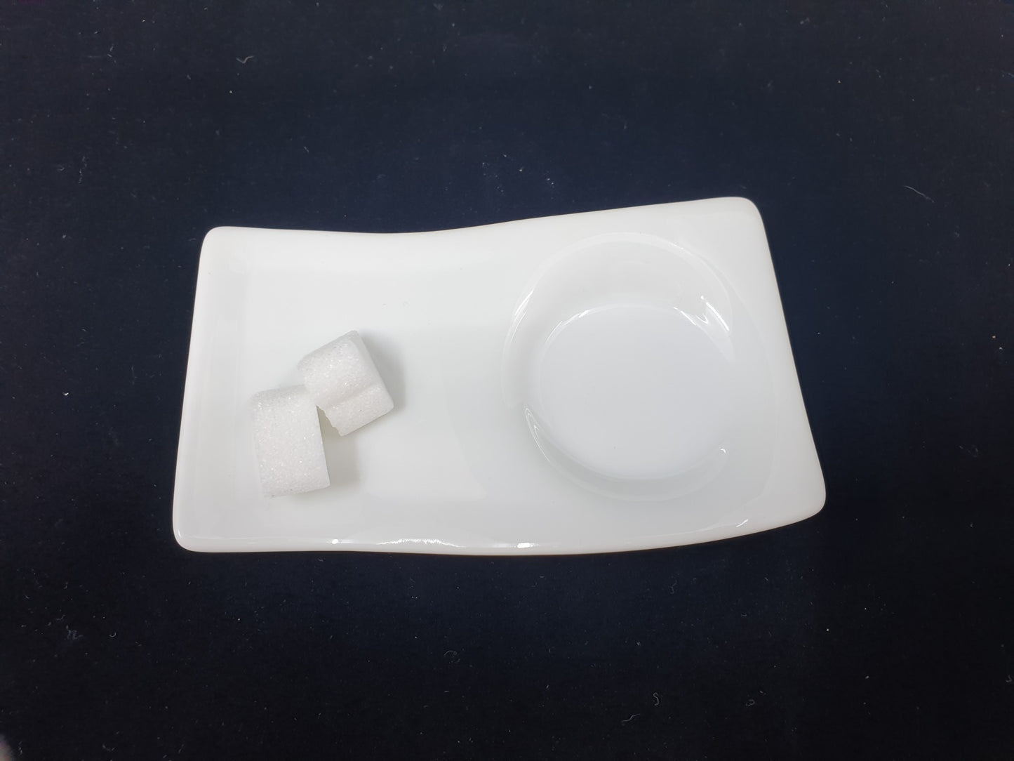 Tasse & sous-tasse - vague (2x4 pièces)