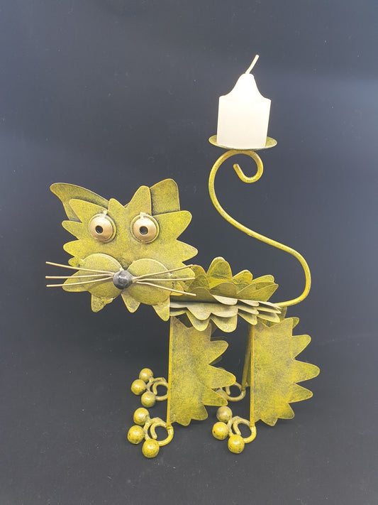 Porte-bougie - Chat (Modèle n°87)
