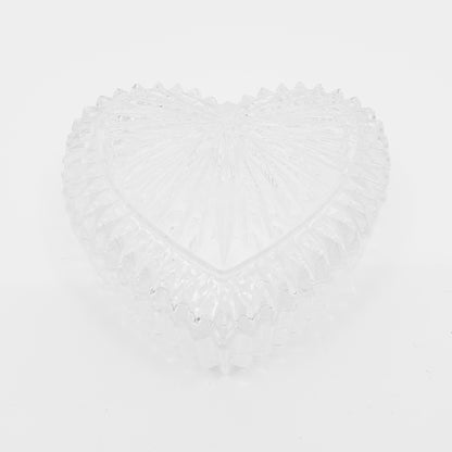 Boîte en verre - cœur