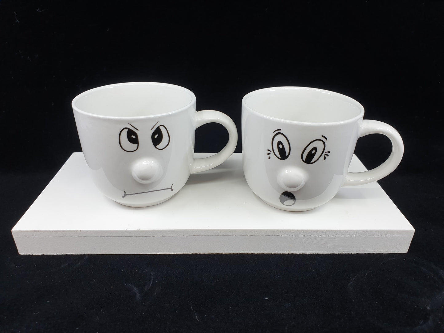 Théière avec soucoupe & tasses - Smiley (6 tasses)