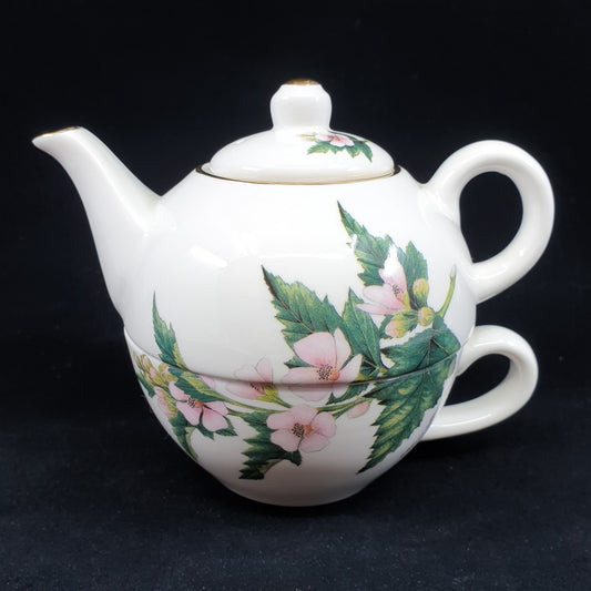 Théière & tasse - Fleur de cerisier