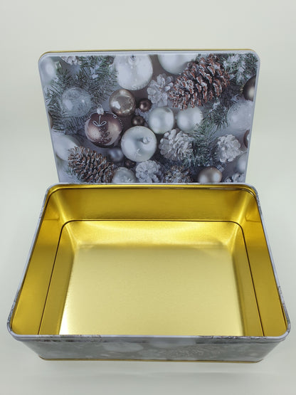 Boîte à biscuits hivernale - grande