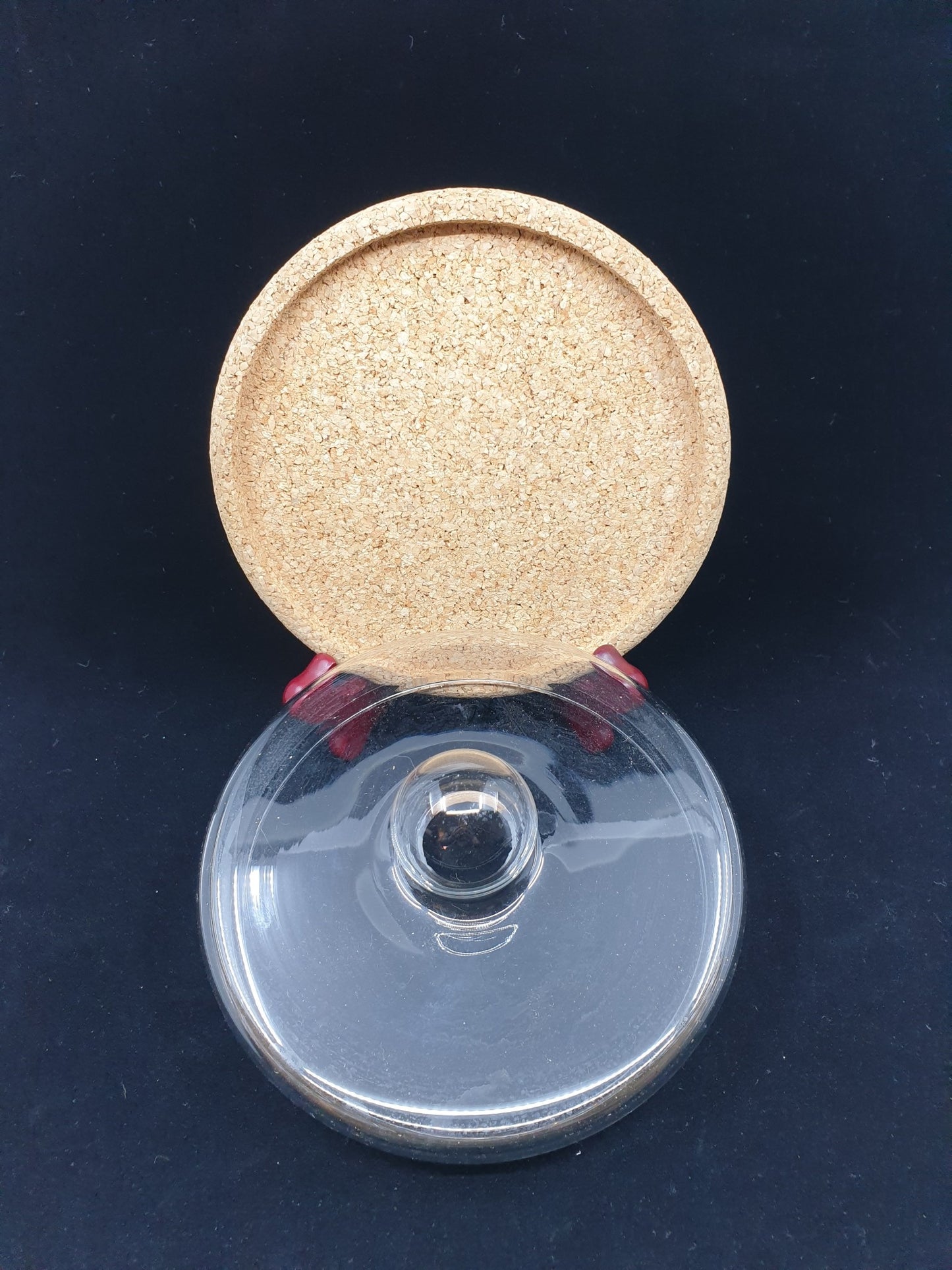 Cloche en verre-liège