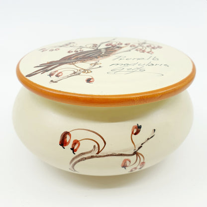 Pot avec couvercle - Prunella modularis