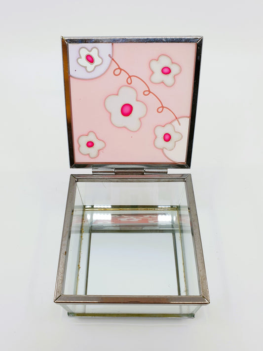 Boîte à bijoux - fleurs