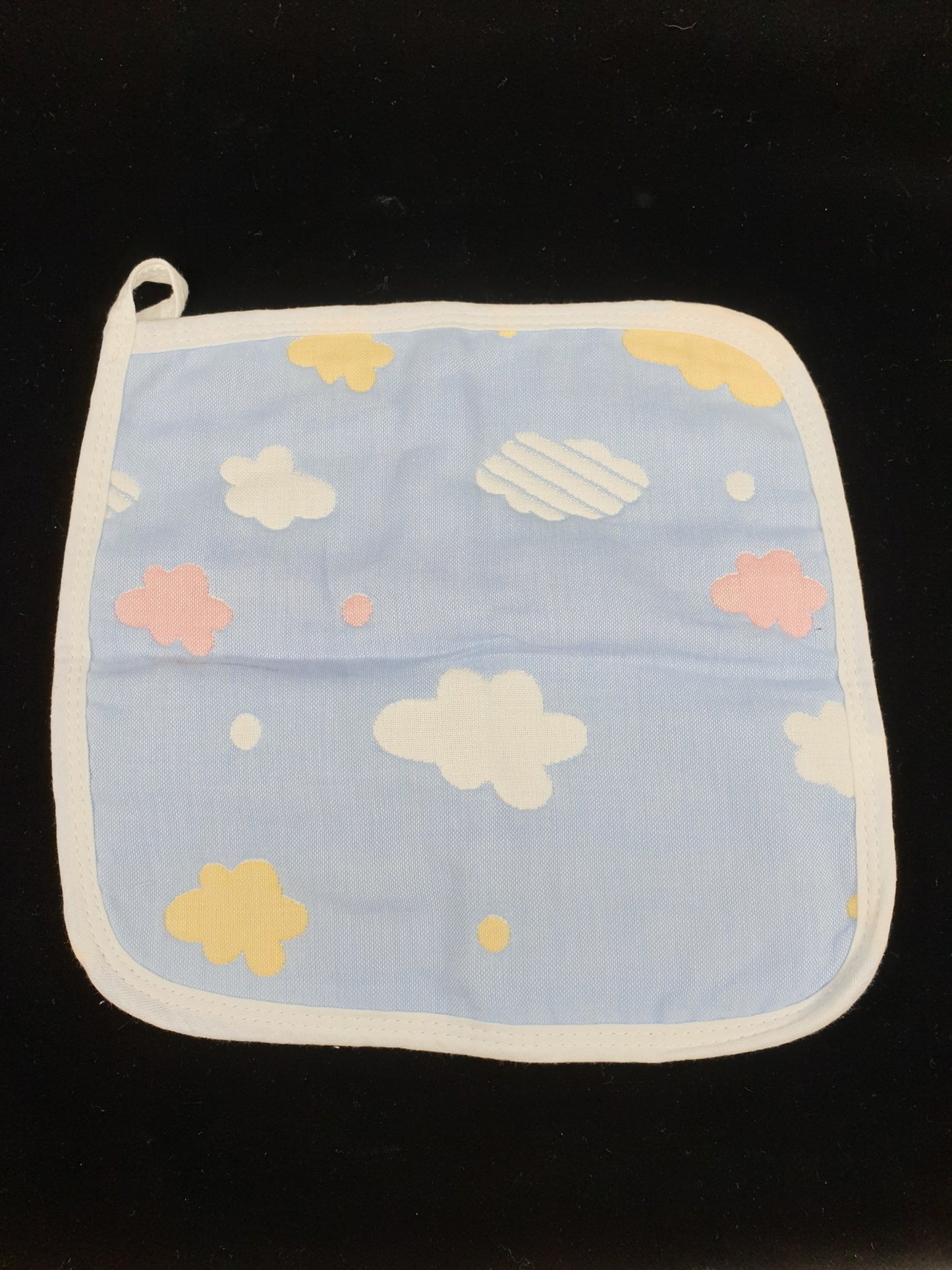 Carré de tissu pour bébé - Nuages