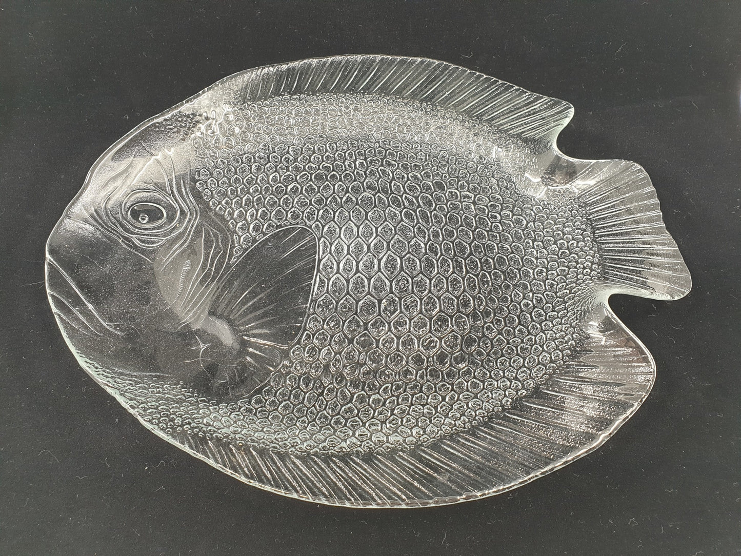Plat en verre - poisson