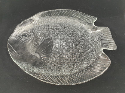 Plat en verre - poisson