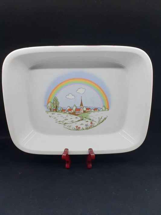 Plat à four - arc-en-ciel