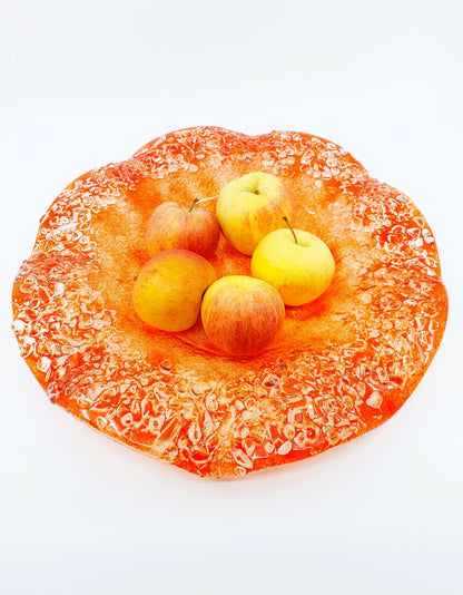 Plat à fruits - orange
