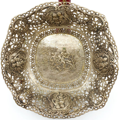 Plat à fruits vintage