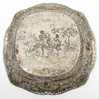 Plat à fruits vintage