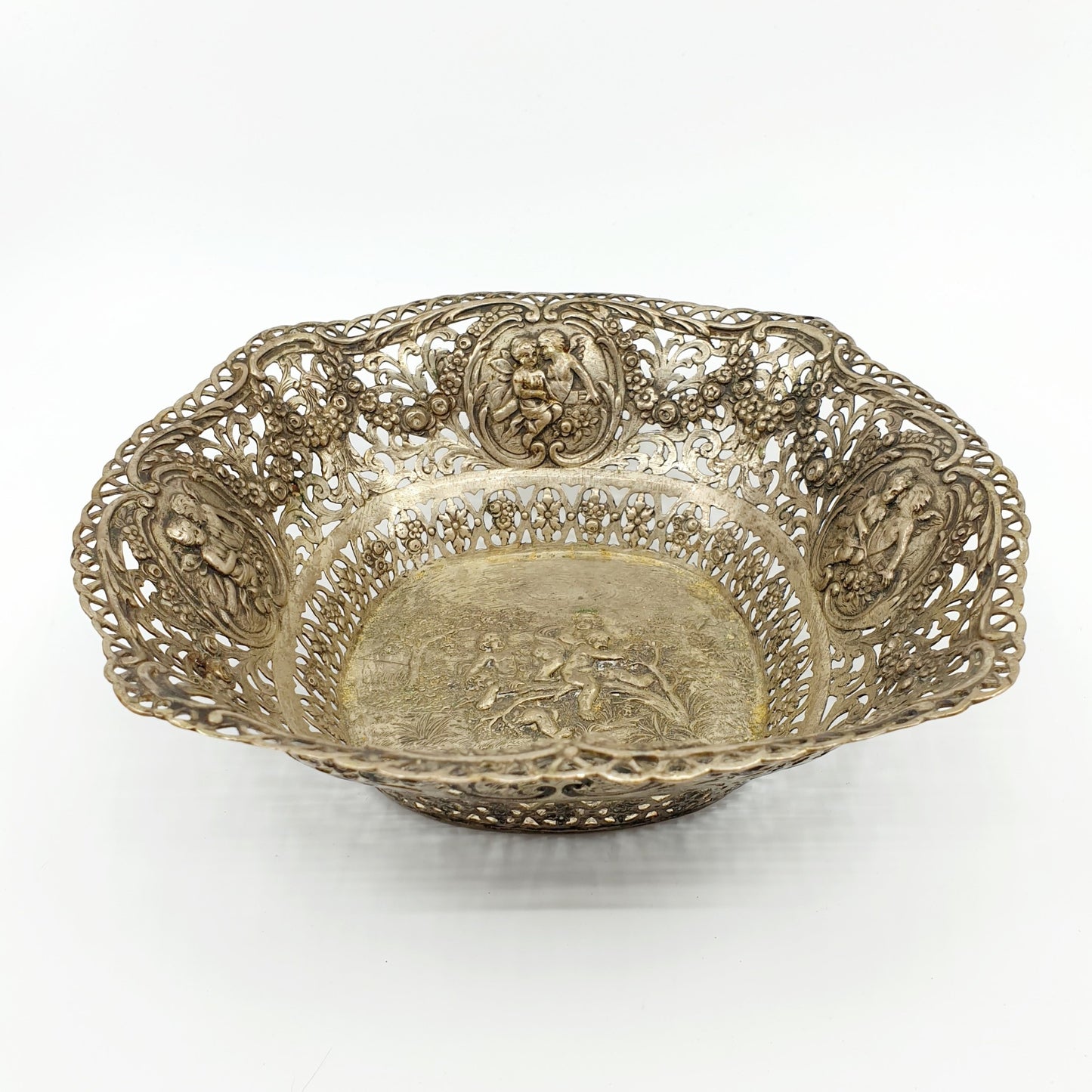 Plat à fruits vintage