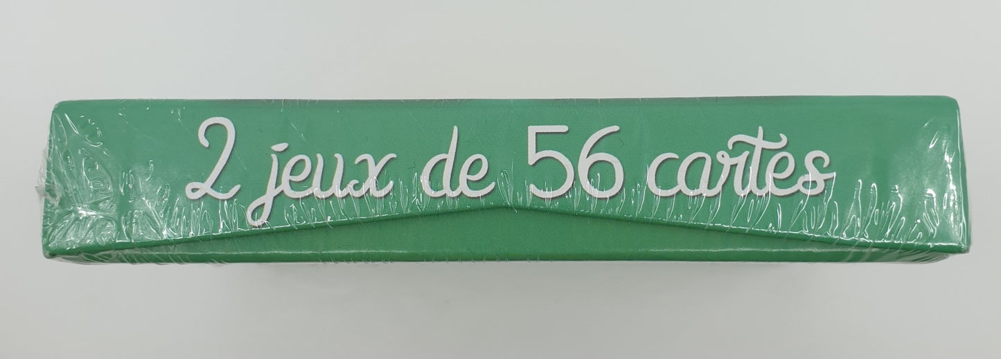2 jeux de 56 cartes