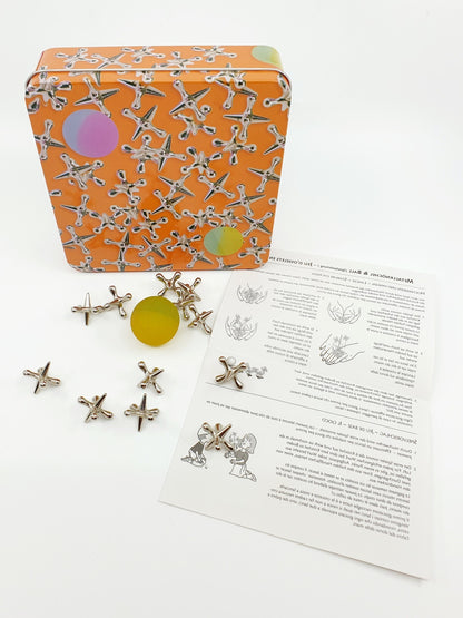 Jeu d’osselets en métal