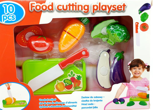 Jeu découpe d'aliments