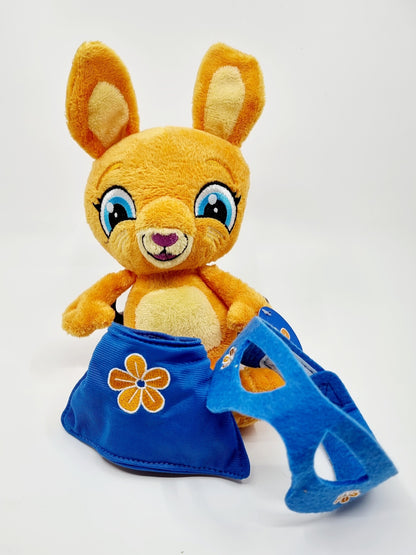 Peluche super-lapin - Fleur
