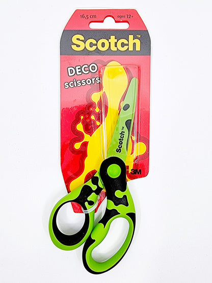 Ciseaux déco - Vert