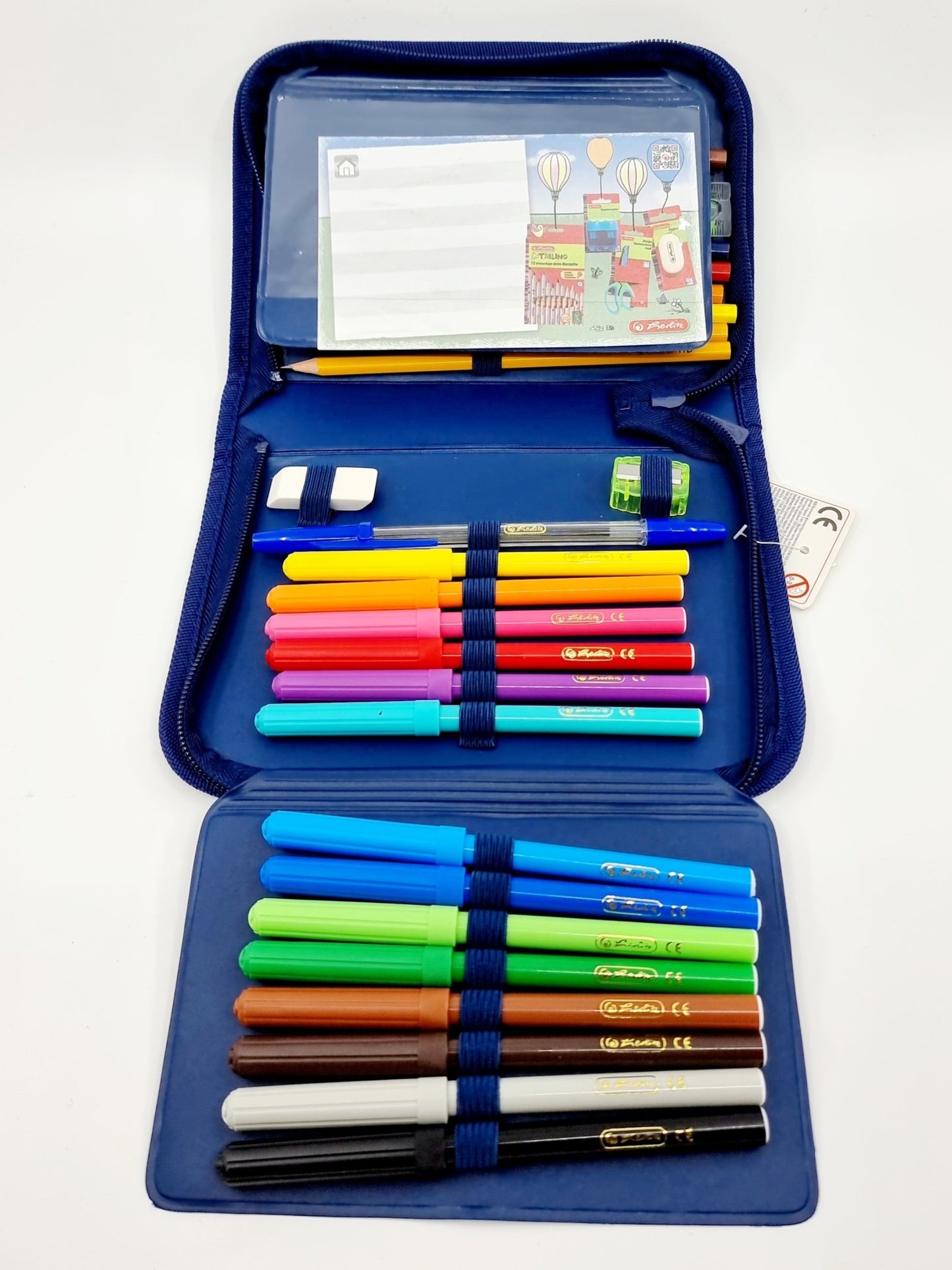 Trousse scolaire - Dinosaure (31 pièces)