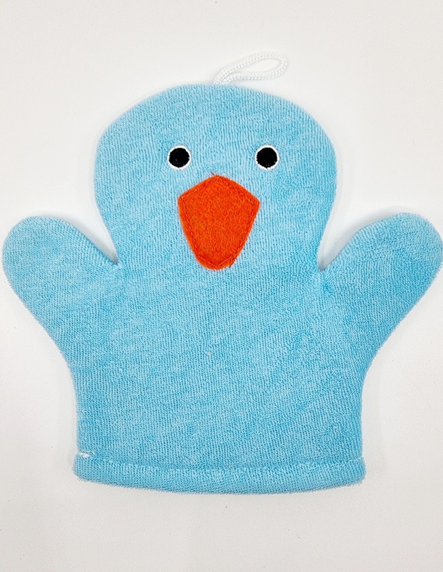 Gant de toilette - Canard bleu