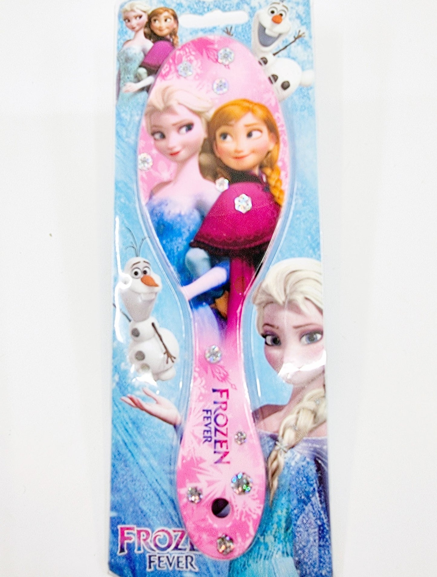 Brosse à cheveux Frozen - rose