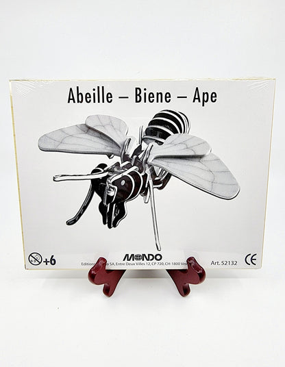 Puzzle 3D en bois - Abeille