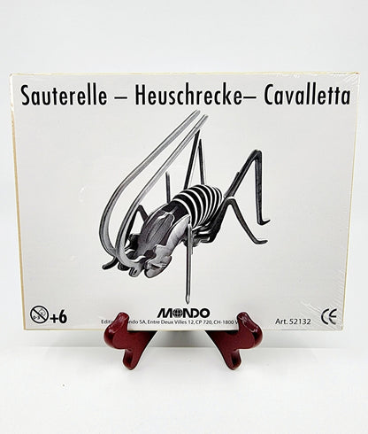 Puzzle 3D en bois - Sauterelle