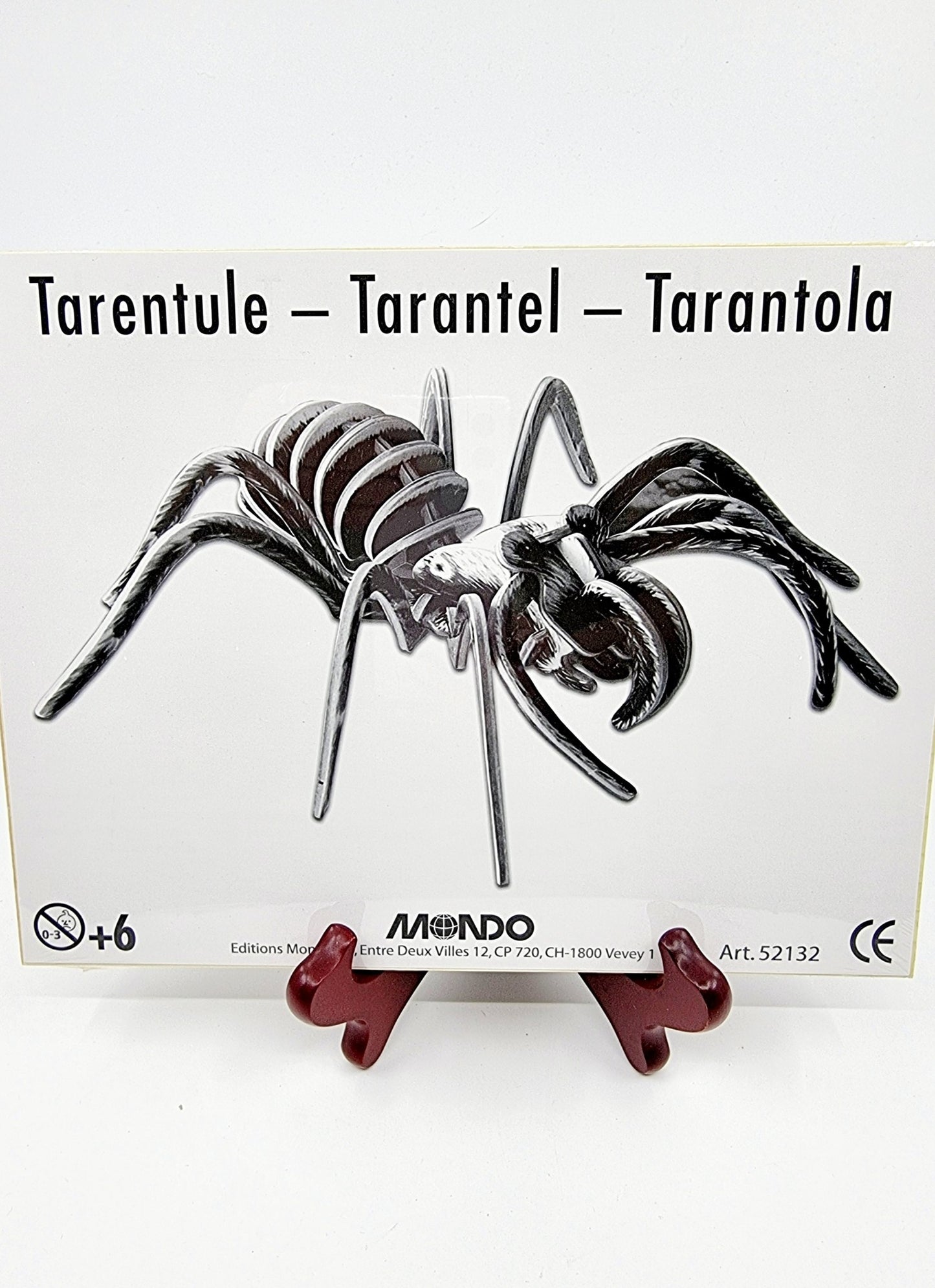 Puzzle 3D en bois - Tarentule