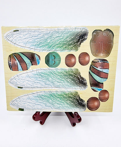 Puzzle 3D en bois - Libellule