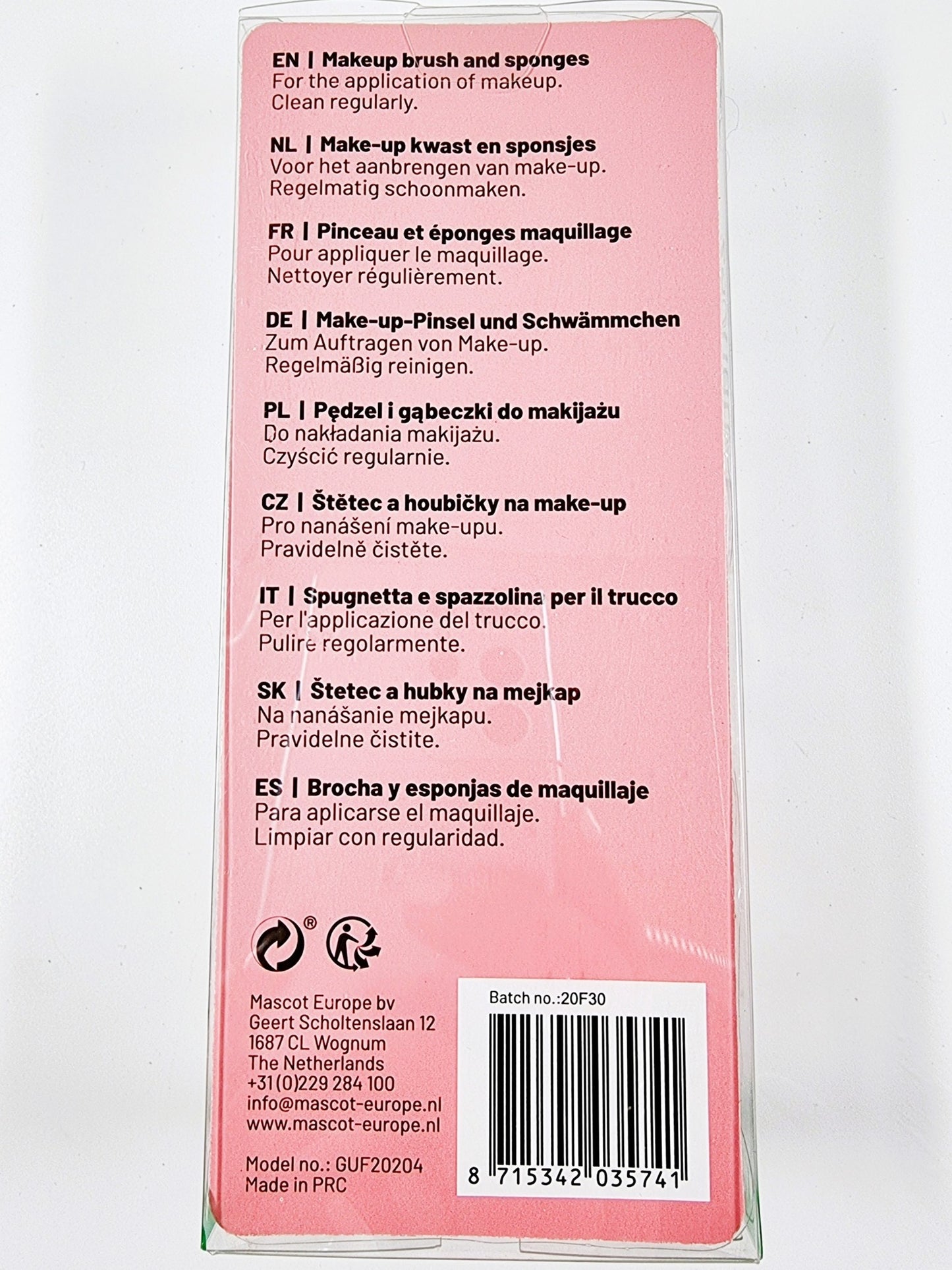 Makeup brunsh and sponges - Fox