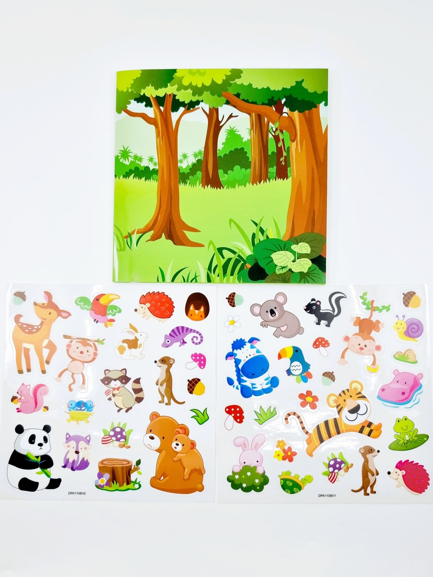 Livre dépliant avec stickers - Garçon