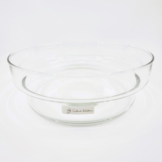 Plat rond en verre - Robert Niederer